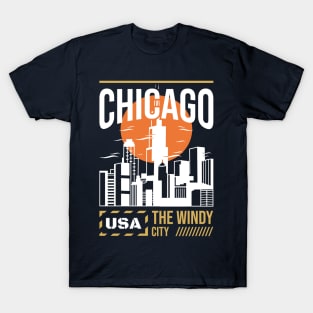 Chicago, The Windy City T-Shirt